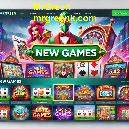 Descubra os Novos Jogos na MrGreen: Emoção a Cada Turno